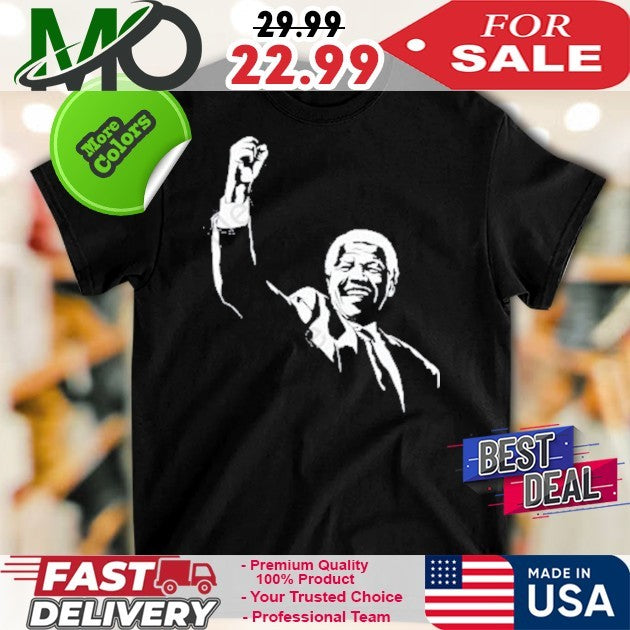 Nelson Mandela Raise Hand T Shirts