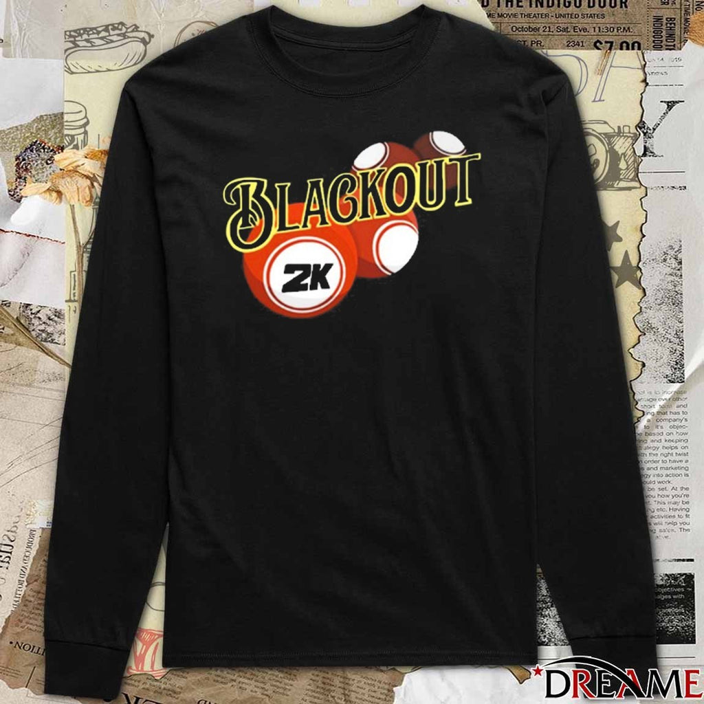 New Blackout Bingo 2k26 Event t-shirt