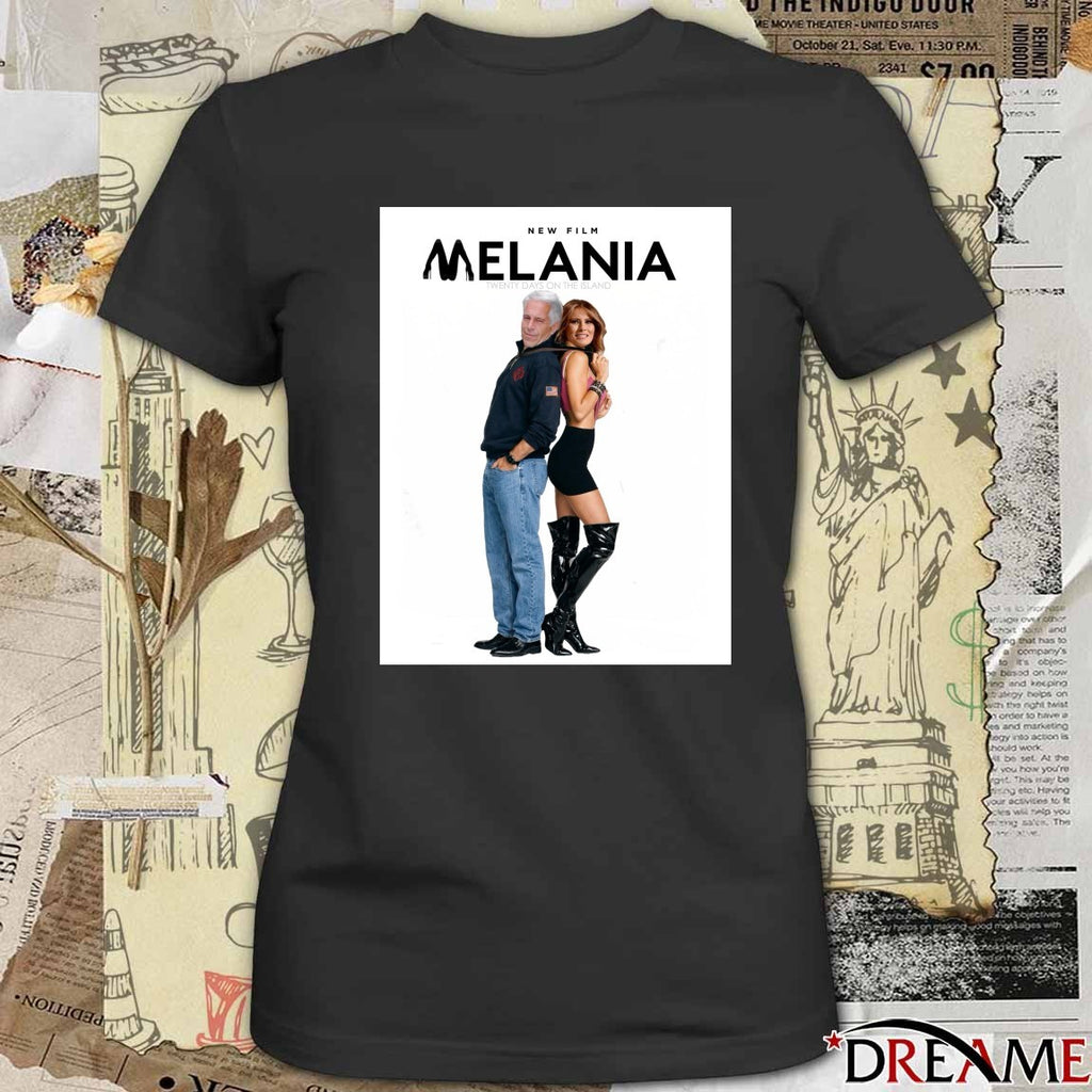 New Film Melania Twenty Days On The Island Poster t-shirt
