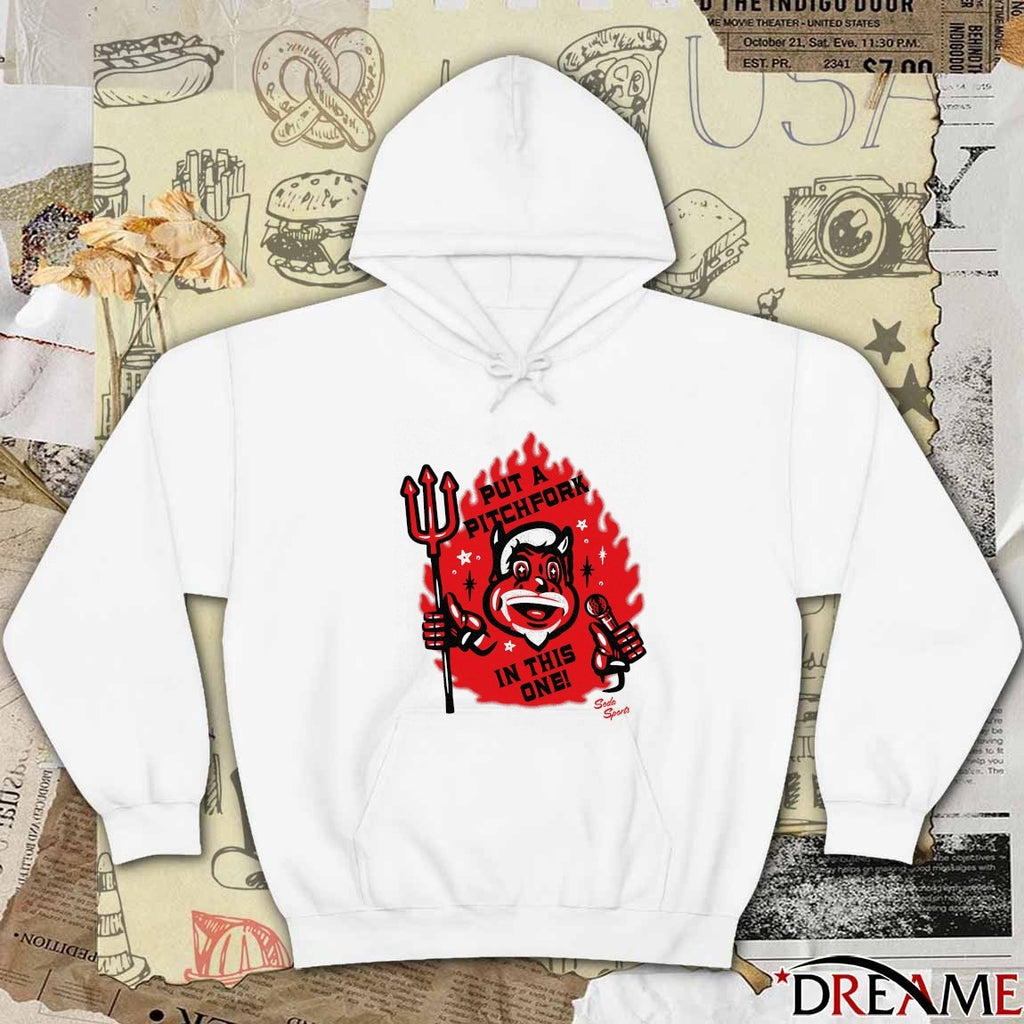 New Jersey Devils Hockey 2025 Put A Pitchfork In This One Mascot t-shirt