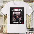 New Jersey Devils Welcome To Jersey Sunny Mehta 2026 Poster t-shirt