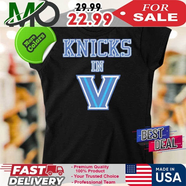 New York In V Shirt