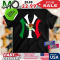 New York Yankees New Era Black Mexican Flag Logo Shirt
