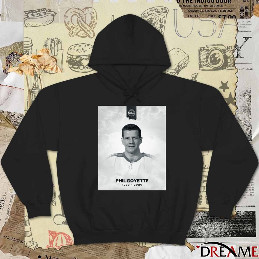 Nhl Alumni Association Is Saddened To Learn That Phil Goyette 1933-2026 Poster t-shirt