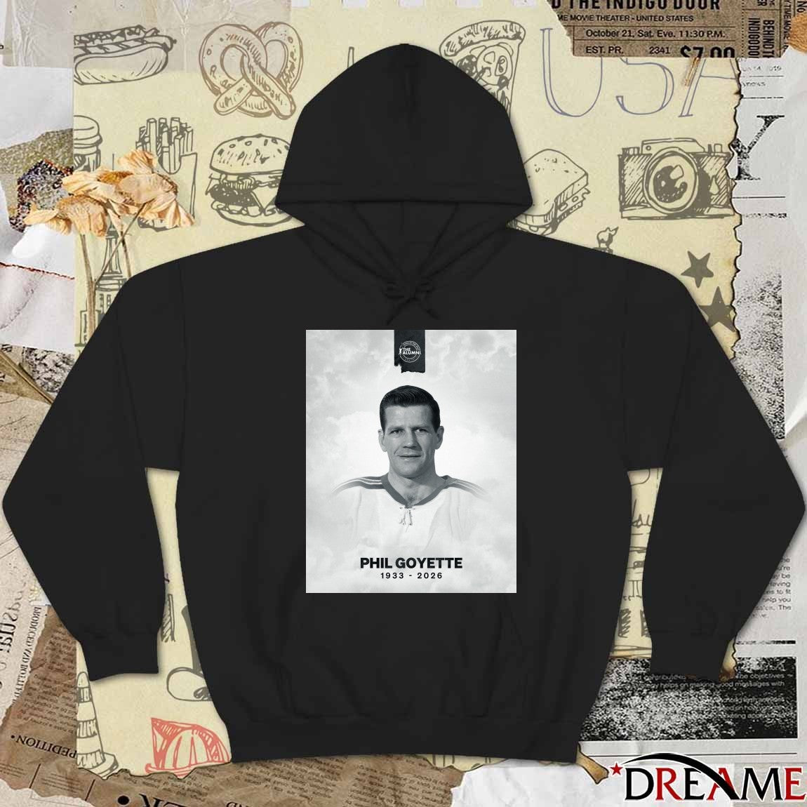 Nhl Alumni Association Is Saddened To Learn That Phil Goyette 1933-2026 Poster t-shirt