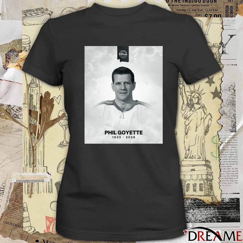 Nhl Alumni Association Is Saddened To Learn That Phil Goyette 1933-2026 Poster t-shirt