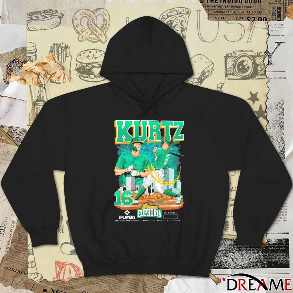 Nick Kurtz Athletics MLB Players Planet Euphoria Artwork 2026 t-shirt