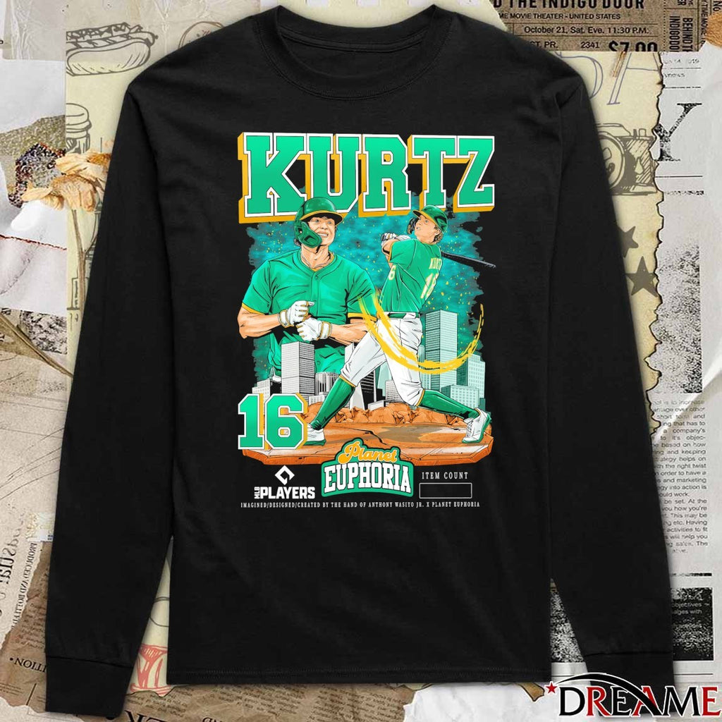 Nick Kurtz Athletics MLB Players Planet Euphoria Artwork 2026 t-shirt