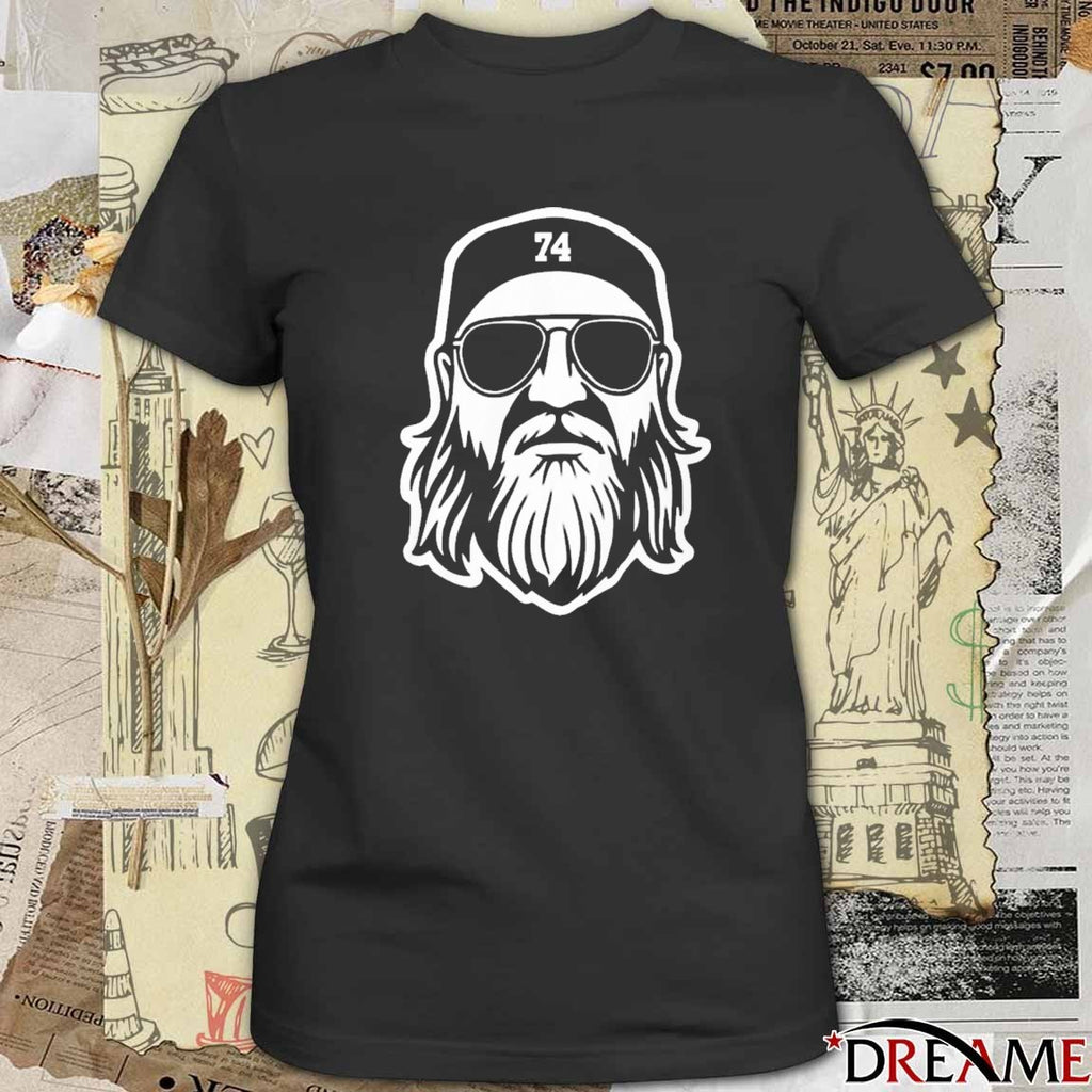 Nick Mangold A True Jets 74 Portrait t-shirt