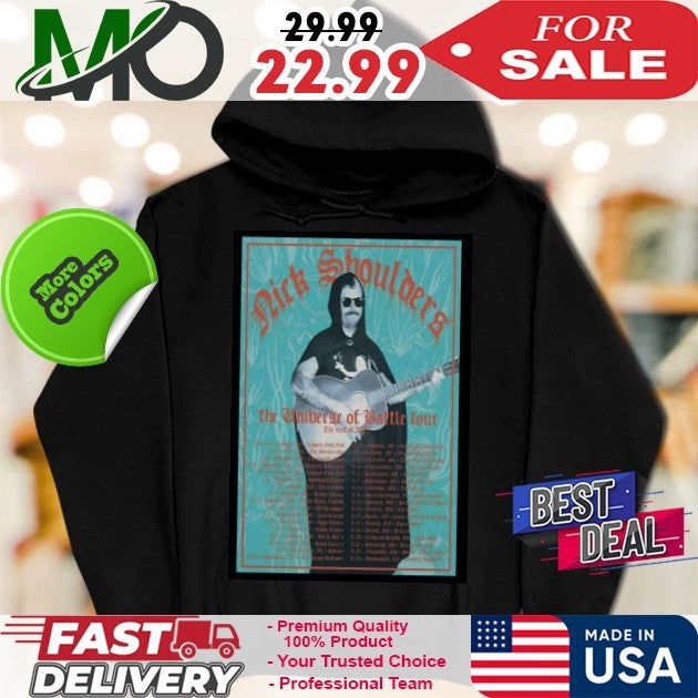 Nick Shoulders The Universe of Battle Tour 2025 Poster Shirt