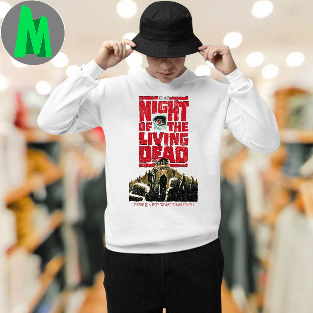 Night of the Living Dead Classic Movie Poster T-Shirt