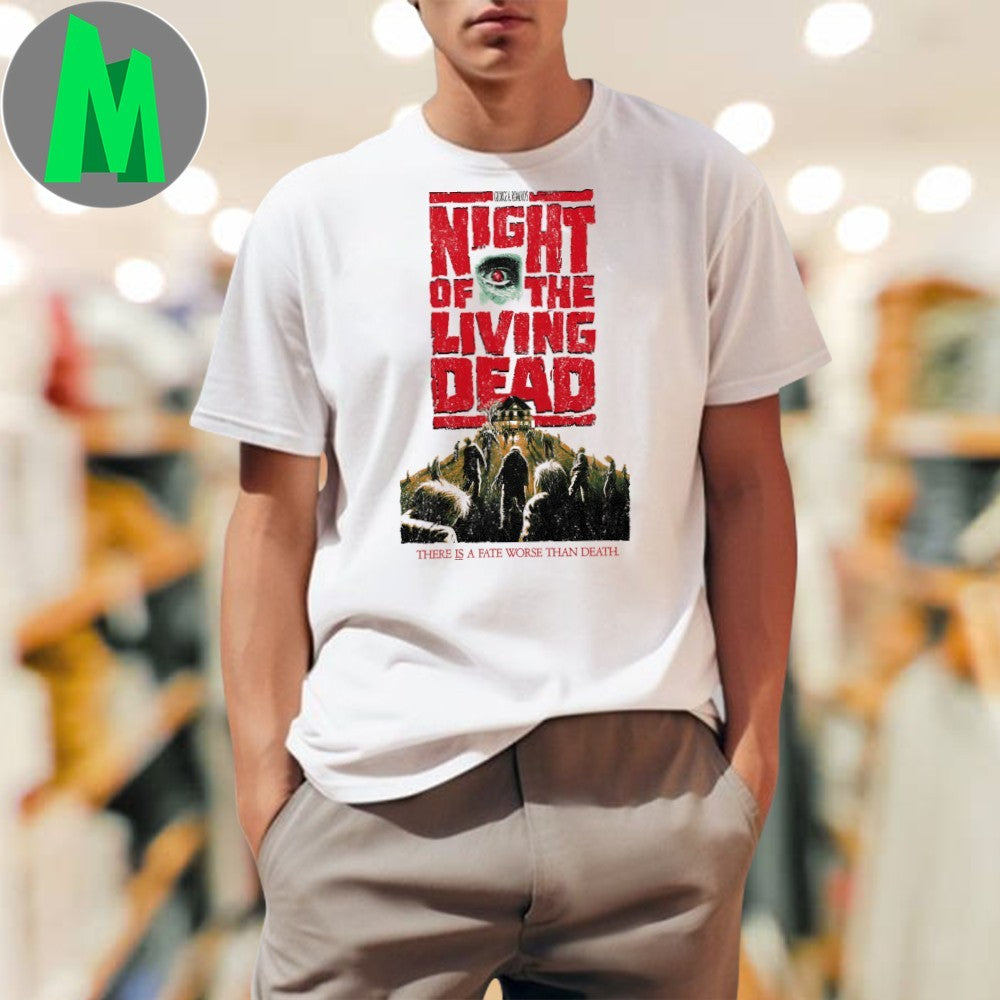 Night of the Living Dead Classic Movie Poster T-Shirt