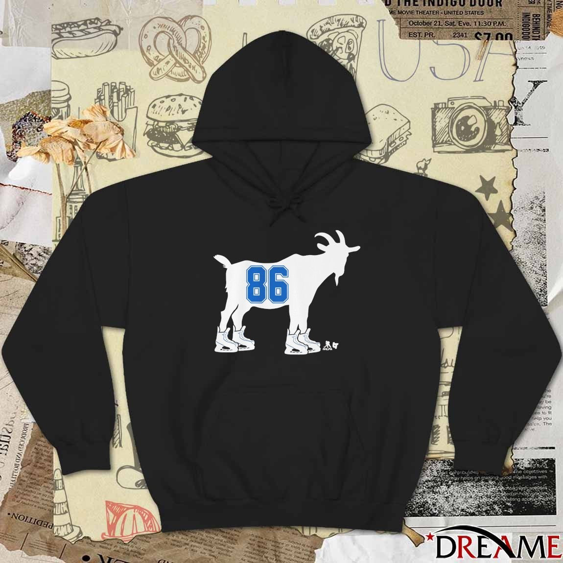 Nikita Kucherov GOAT 86 Tampa Bay Lightning t-shirt