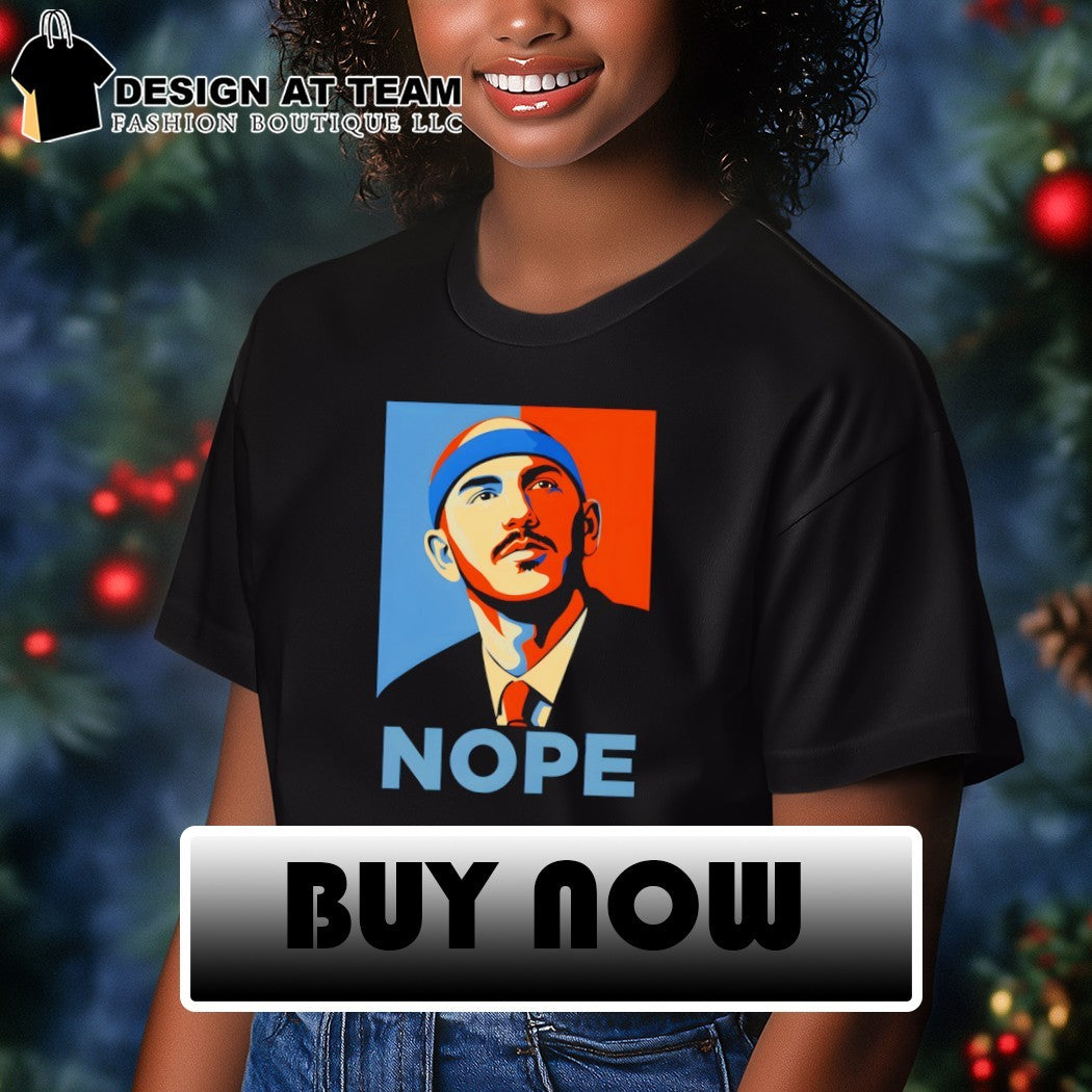 Nope Hope parody logo shirt