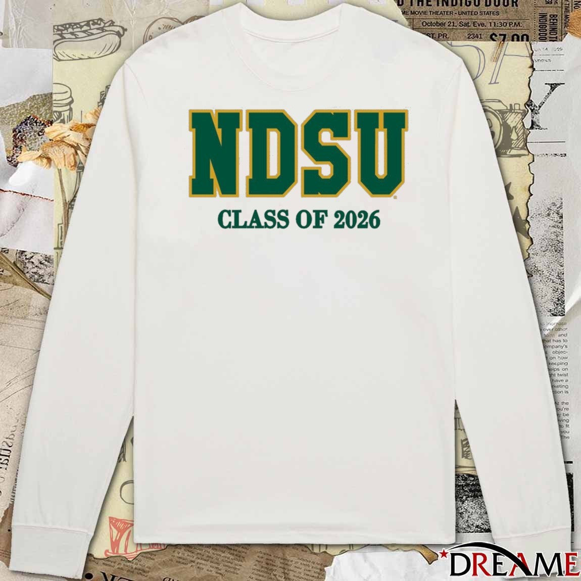 North Dakota State University Bison – NDSU Class of 2026 t-shirt