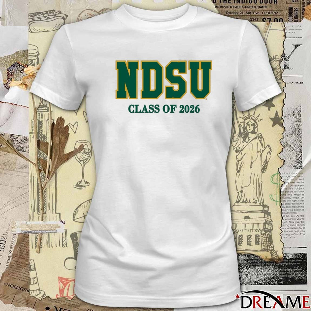 North Dakota State University Bison – NDSU Class of 2026 t-shirt