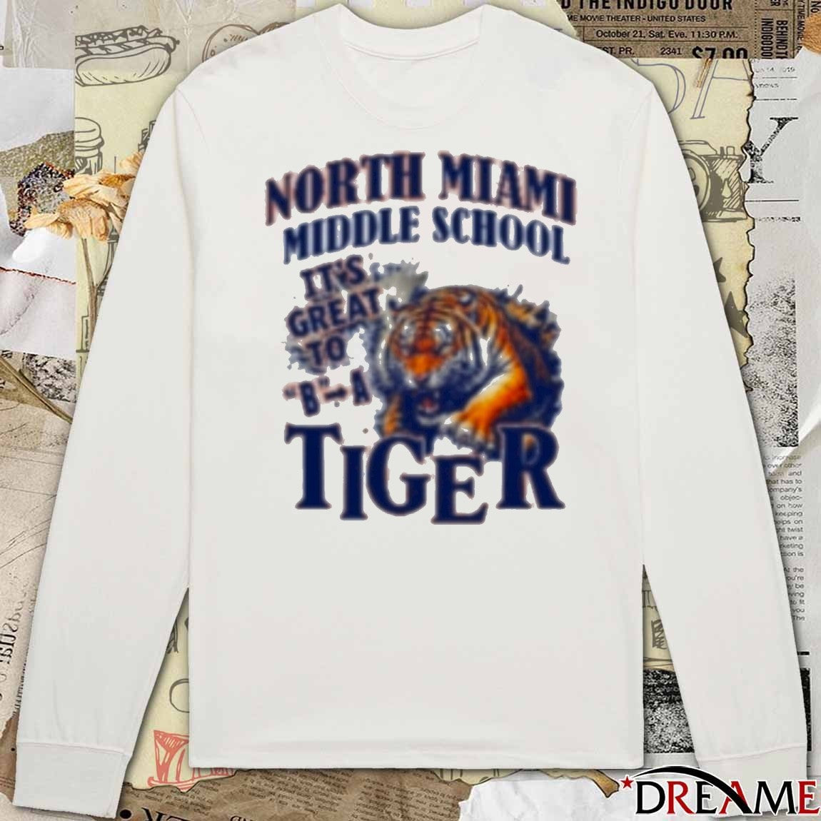 North Miami Middle School It’s Great To B A Tiger t-shirt