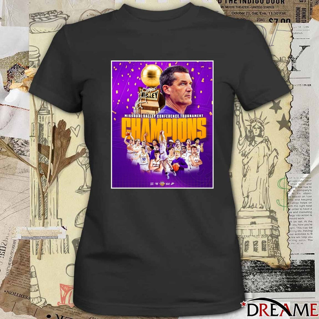 Northern Iowa Panthers MBB 2026 Missouri Valley Conference Tournament champions Poster t-shirt