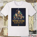 Notre Dame Marches On First 6-Seed In The Elite Eight Since 2021 Poster t-shirt