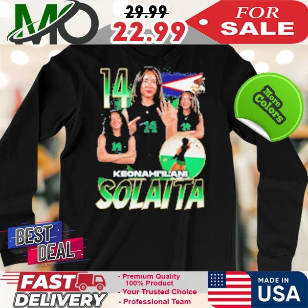 Number 14 Keonahi Ilani Solaita Shirt