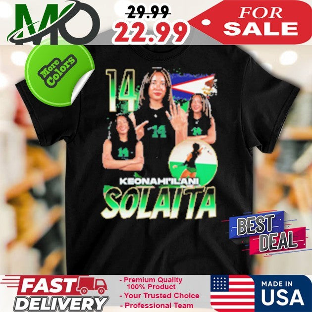 Number 14 Keonahi Ilani Solaita Shirt