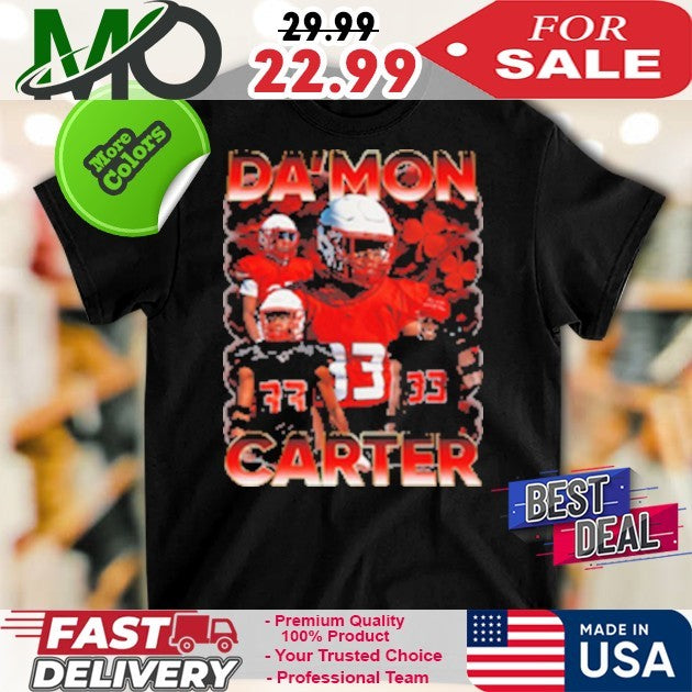 Number 33 Da’mon Carter Shirt