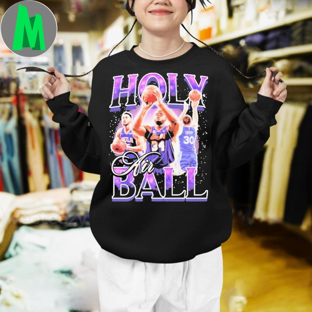 Number 34 Holy Air Ball Basketball T-Shirt
