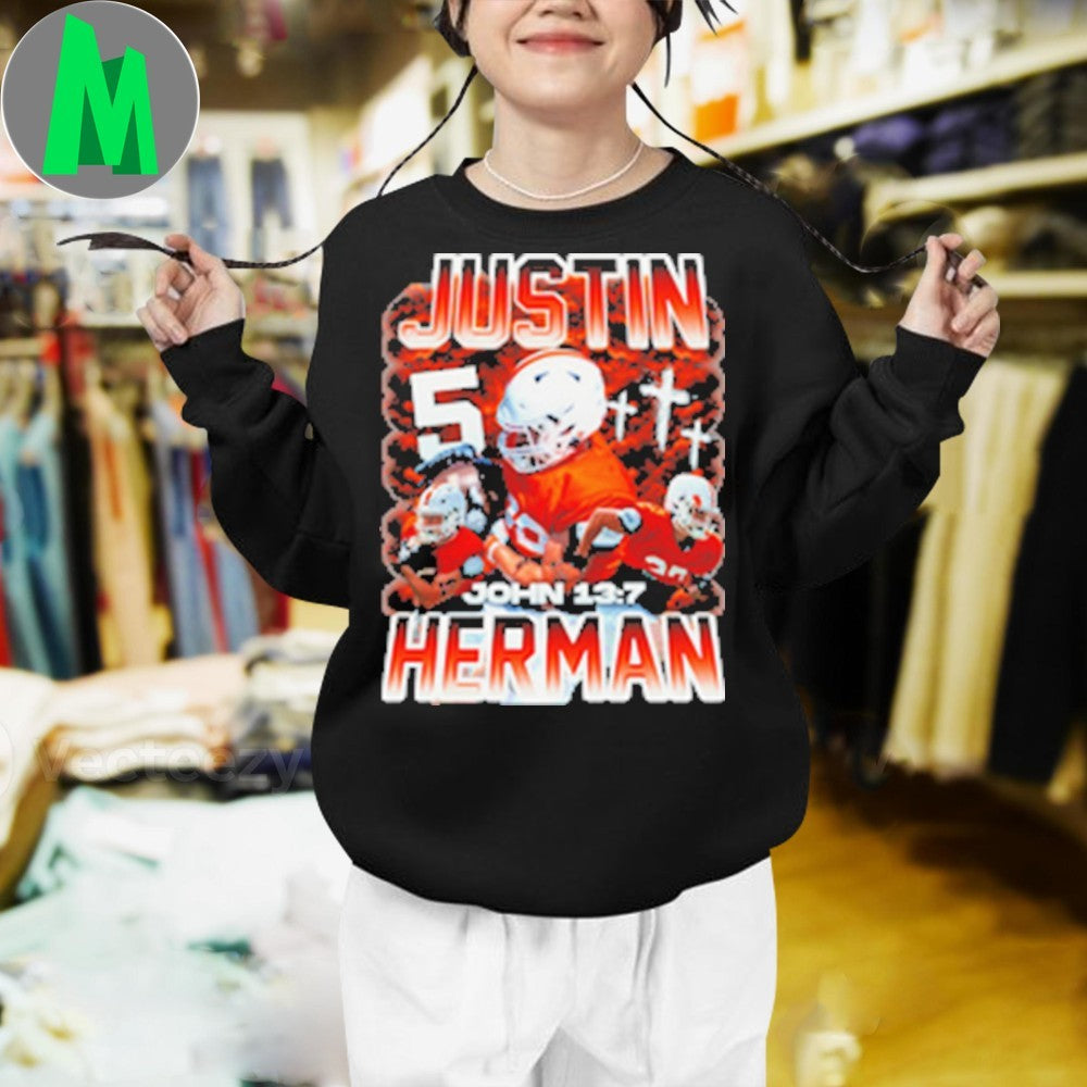 Number 5 Justin Herman Shirt