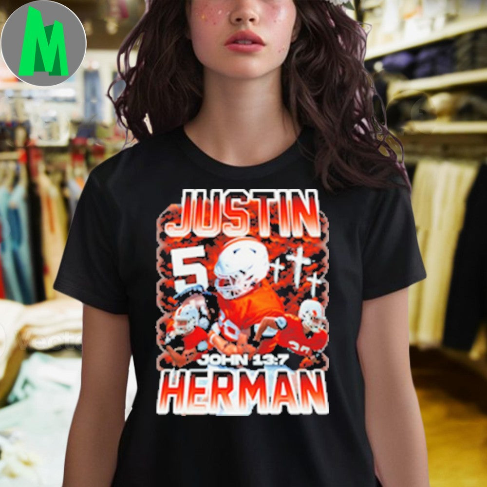 Number 5 Justin Herman Shirt