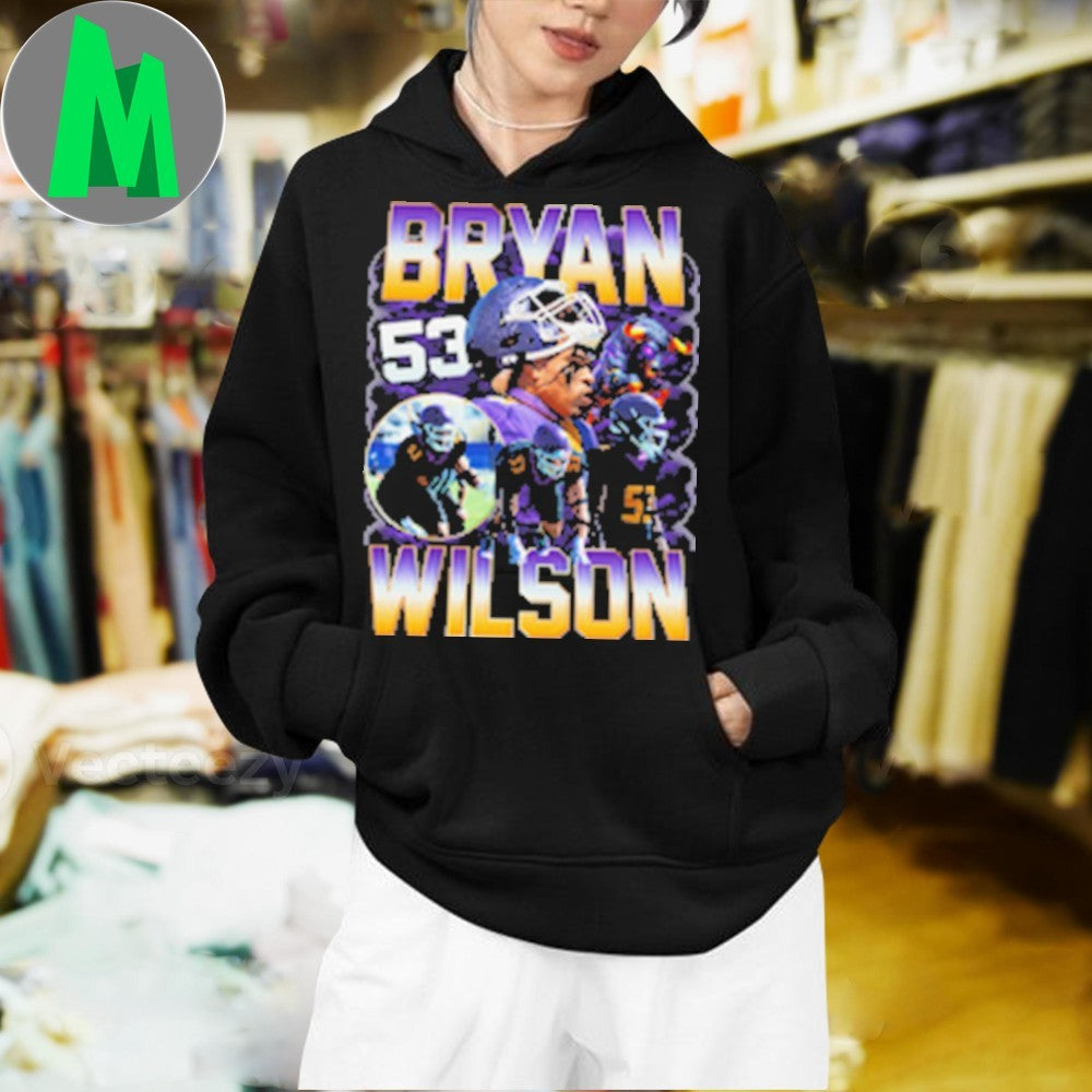 Number 53 Bryan Wilson Shirt