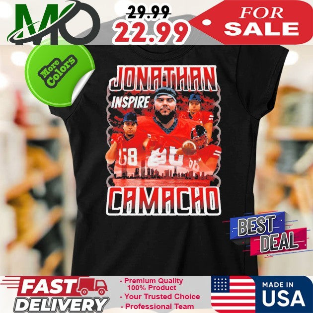 Number 68 Jonathan Inspire Camacho Shirt