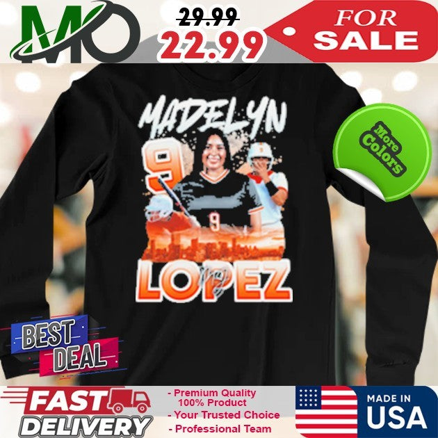 Number 9 Madelyn Lopez Signature Shirt