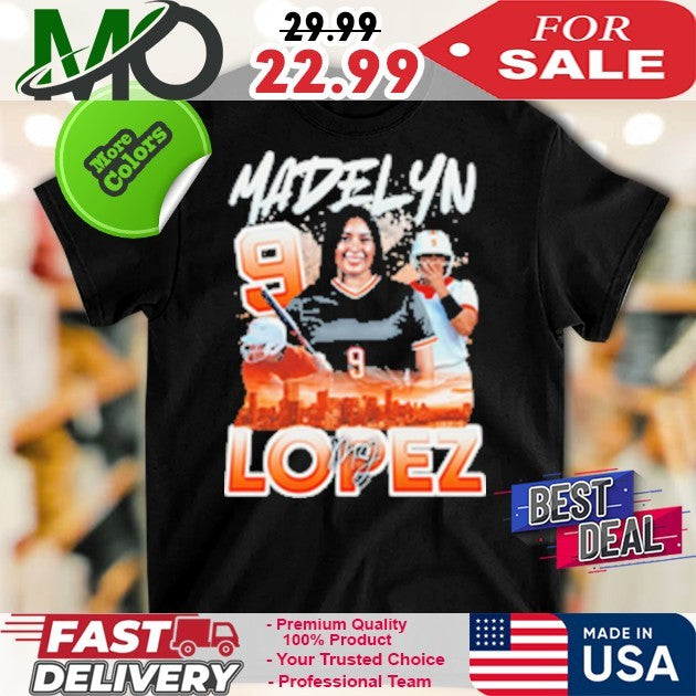 Number 9 Madelyn Lopez Signature Shirt