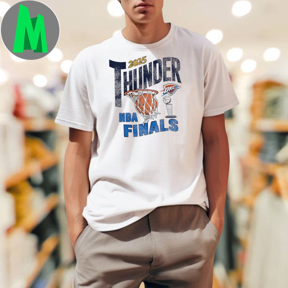 OKC Thunder 2025 NBA Finals Logo Shirt