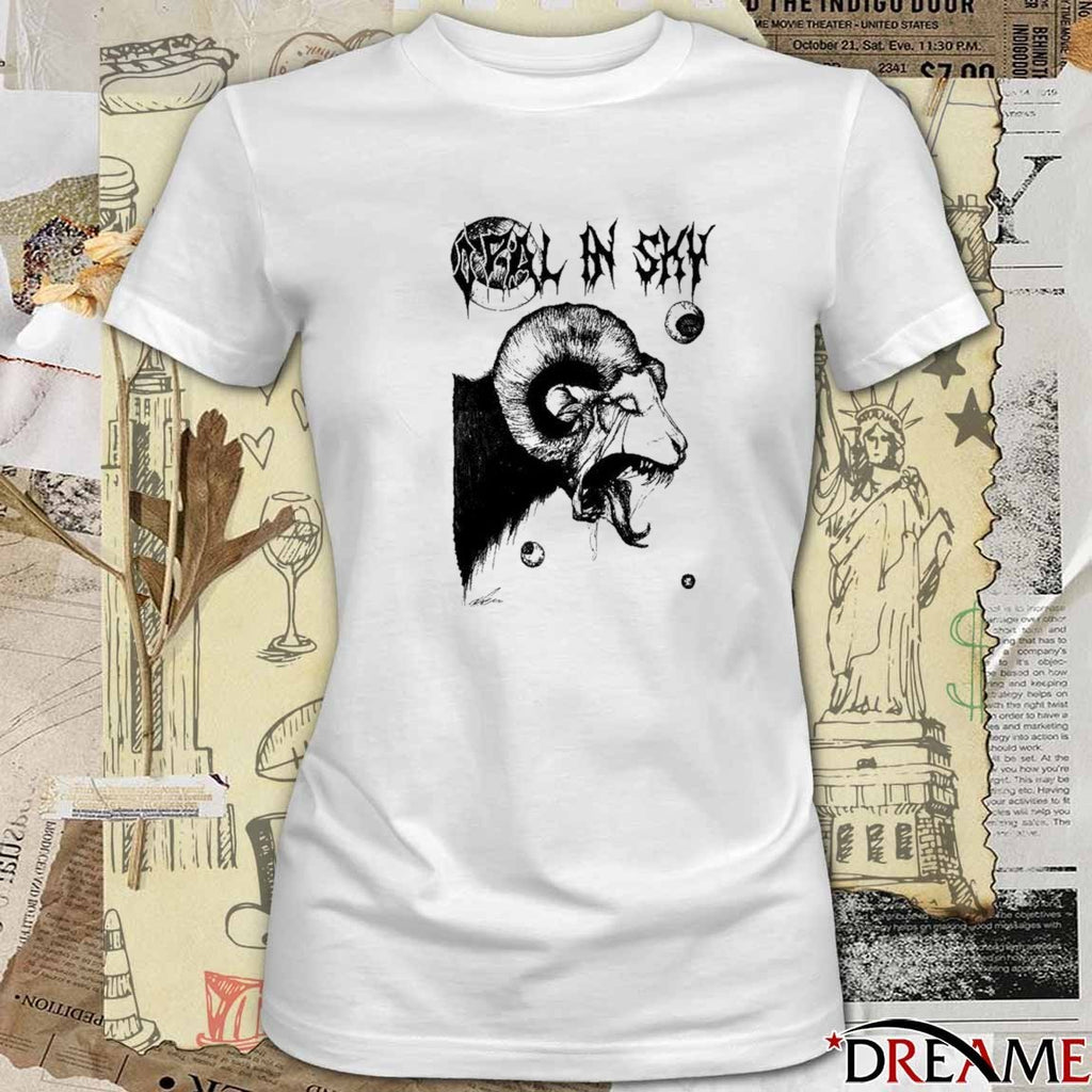 OPAL IN SKY Tee Ram of Satan by Olivia t-shirt