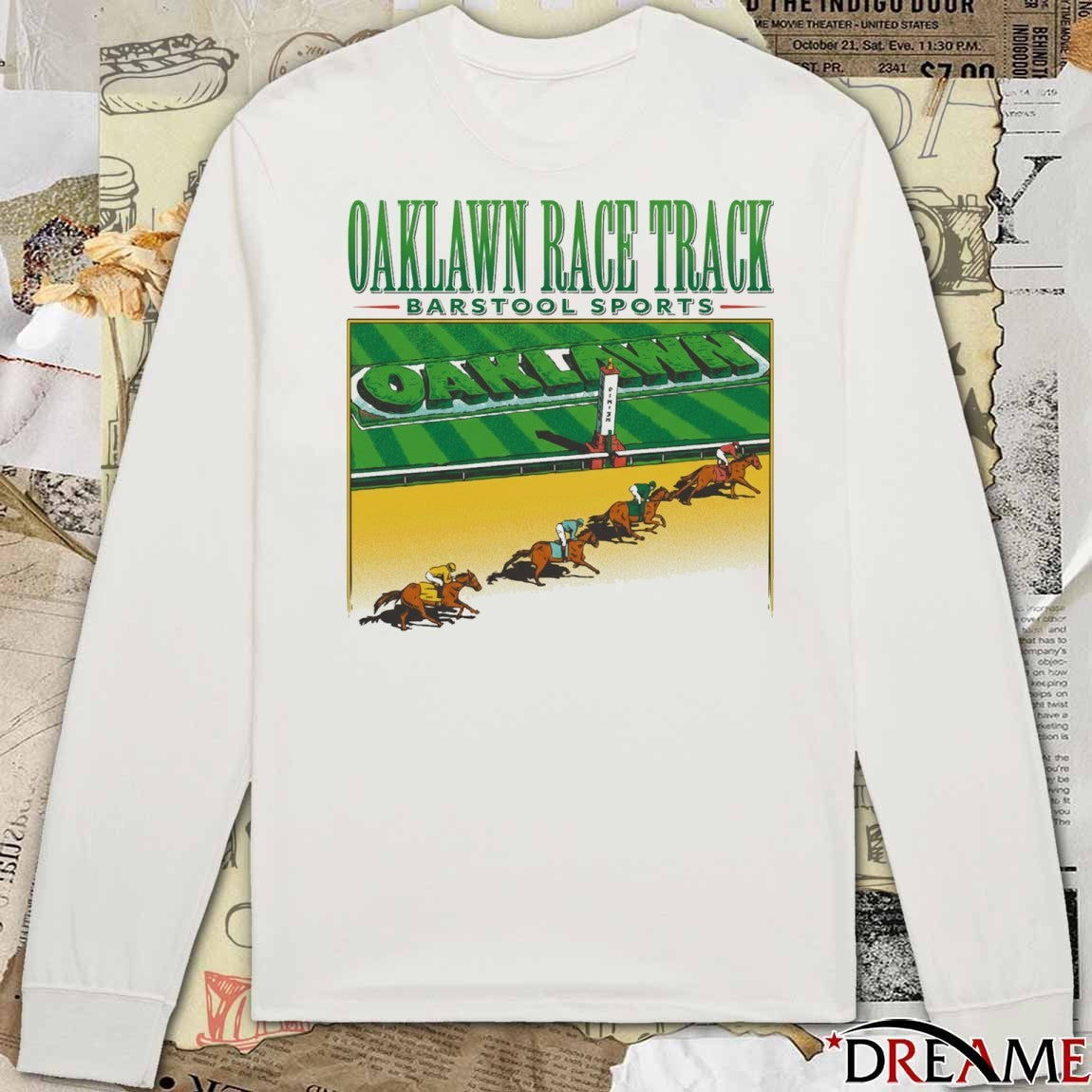 Oaklawn x Barstool Sports Race Track t-shirt