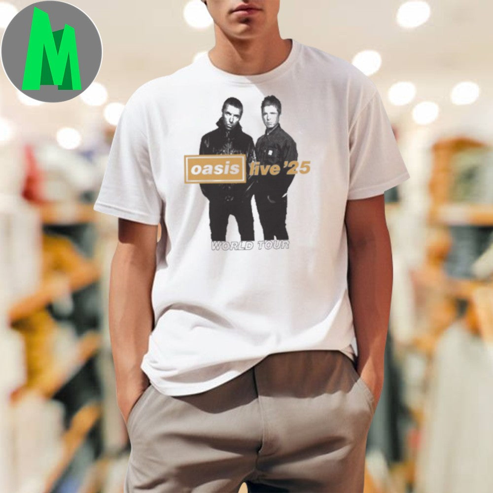 Oasis Live ’25 World Tour Photo T-Shirt