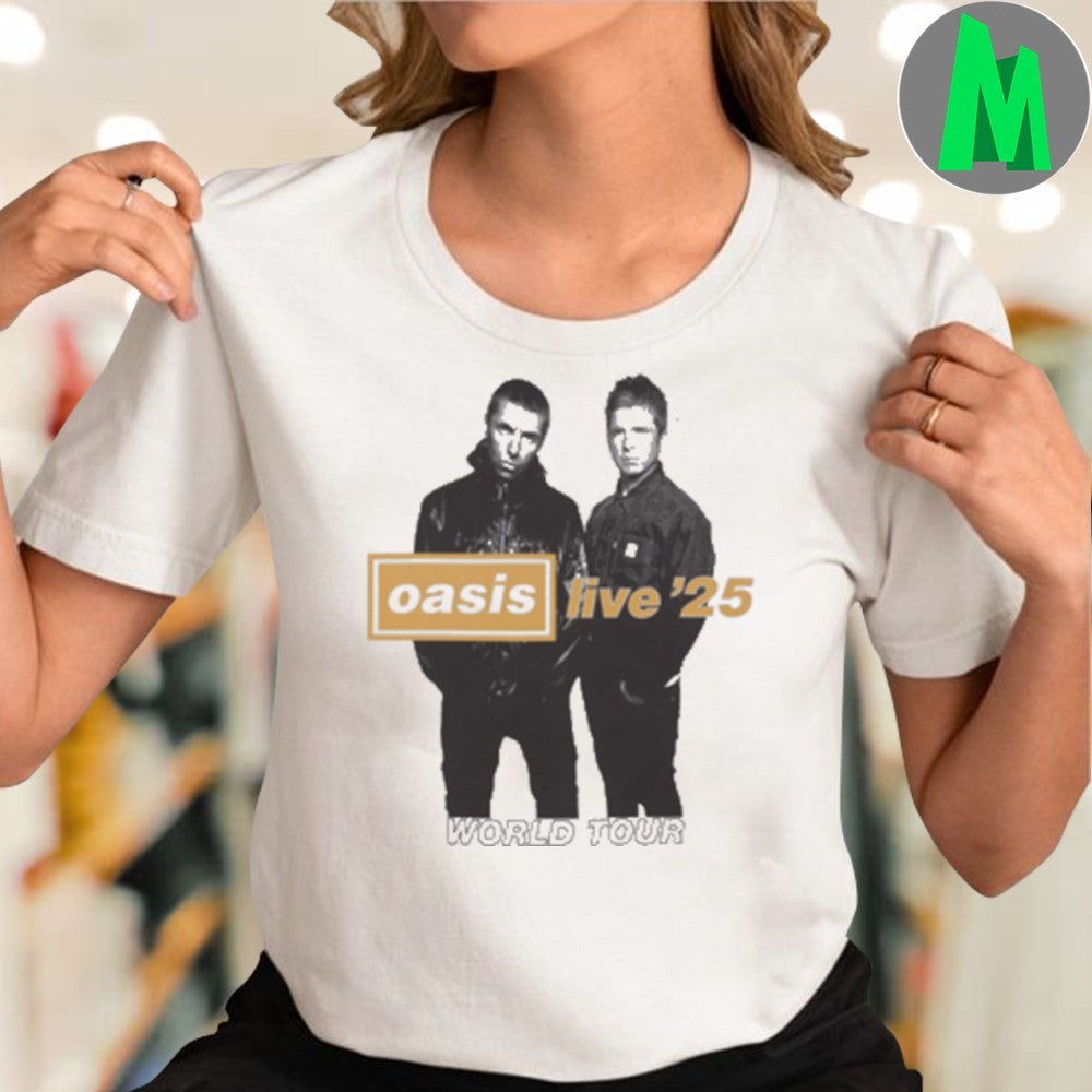 Oasis Live ’25 World Tour Photo T-Shirt