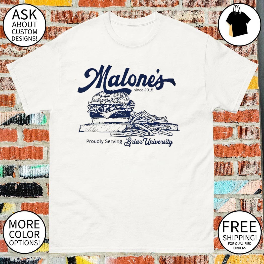 Off Campus Malone’s Diner Vintage hockey since 2015 shirt