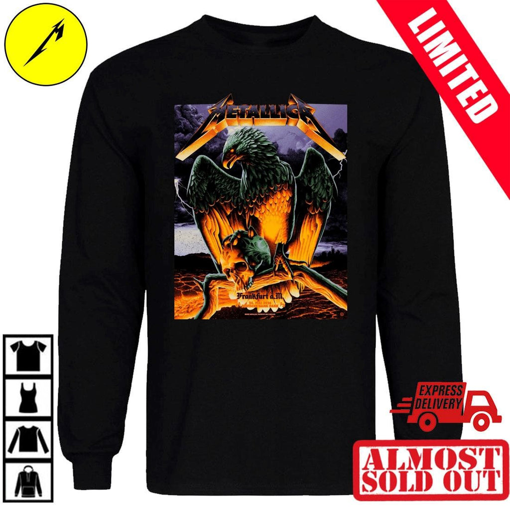 Official Design By Max Loeffler Metallica Frankfurt 24 Mai 2026 Poster Shirt