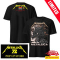 Official Metallica Berlin Germany Pop-Up Shop Two Sides Shirt 2026