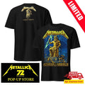 Official Metallica M72 World Tour Athens 2026 Two Sided T-Shirt – Greece Olympic Stadium May 09