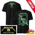 Official Metallica Pop-Up Shop Zurich 2026 Two-Sided Event Tee