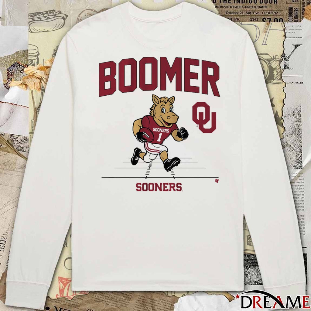 Oklahoma Sooners Football Boomer Sooners Gridiron Mascot t-shirt