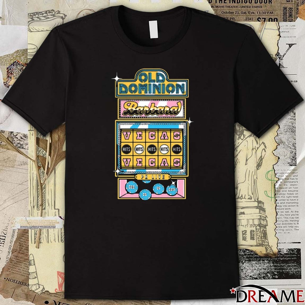 Old Dominion December 5 2025 In Las Vegas NV Tour t-shirt