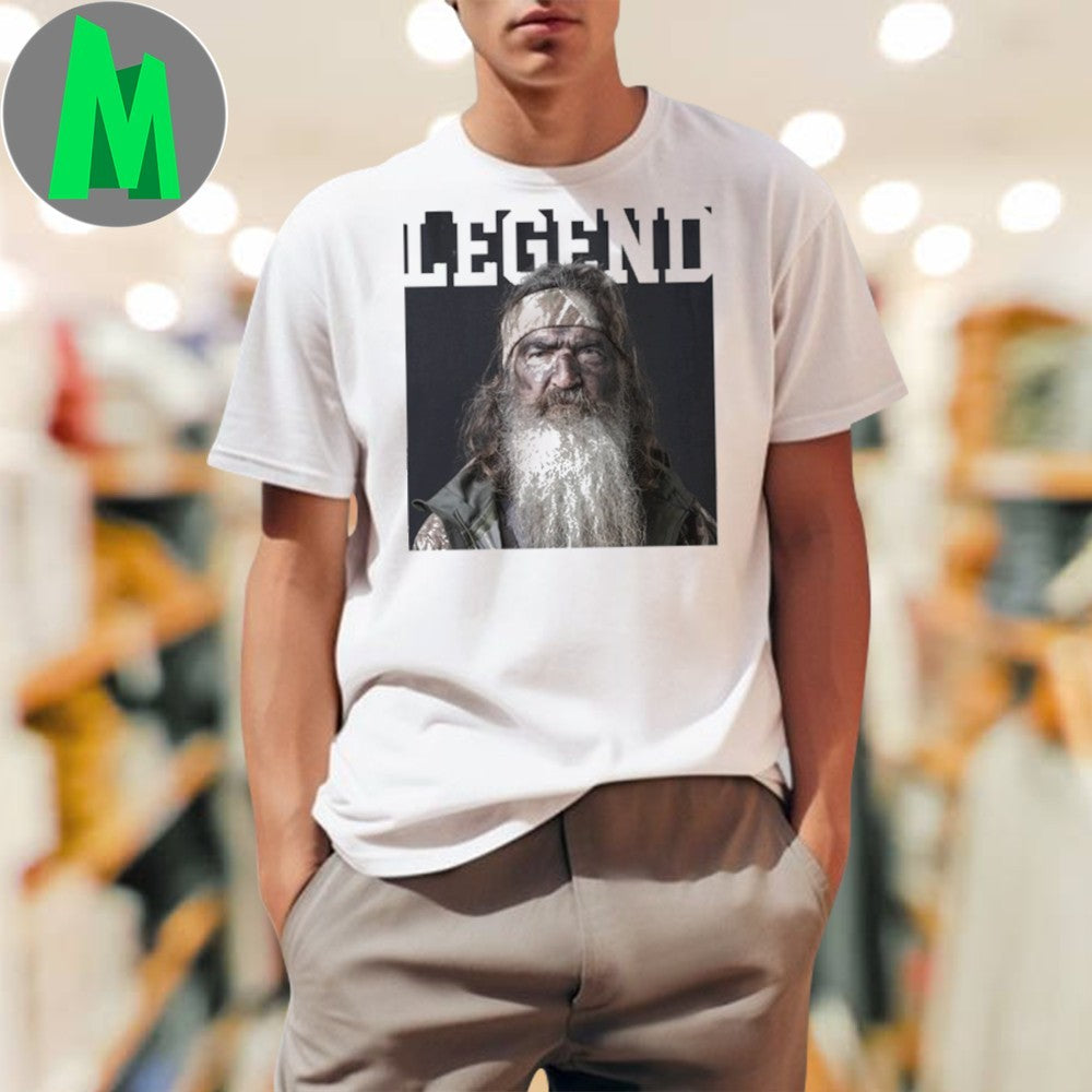 Old Row Outdoors The Phil Robertson Legend Duck Dynasty T-Shirt Southern Lifestyle Tee