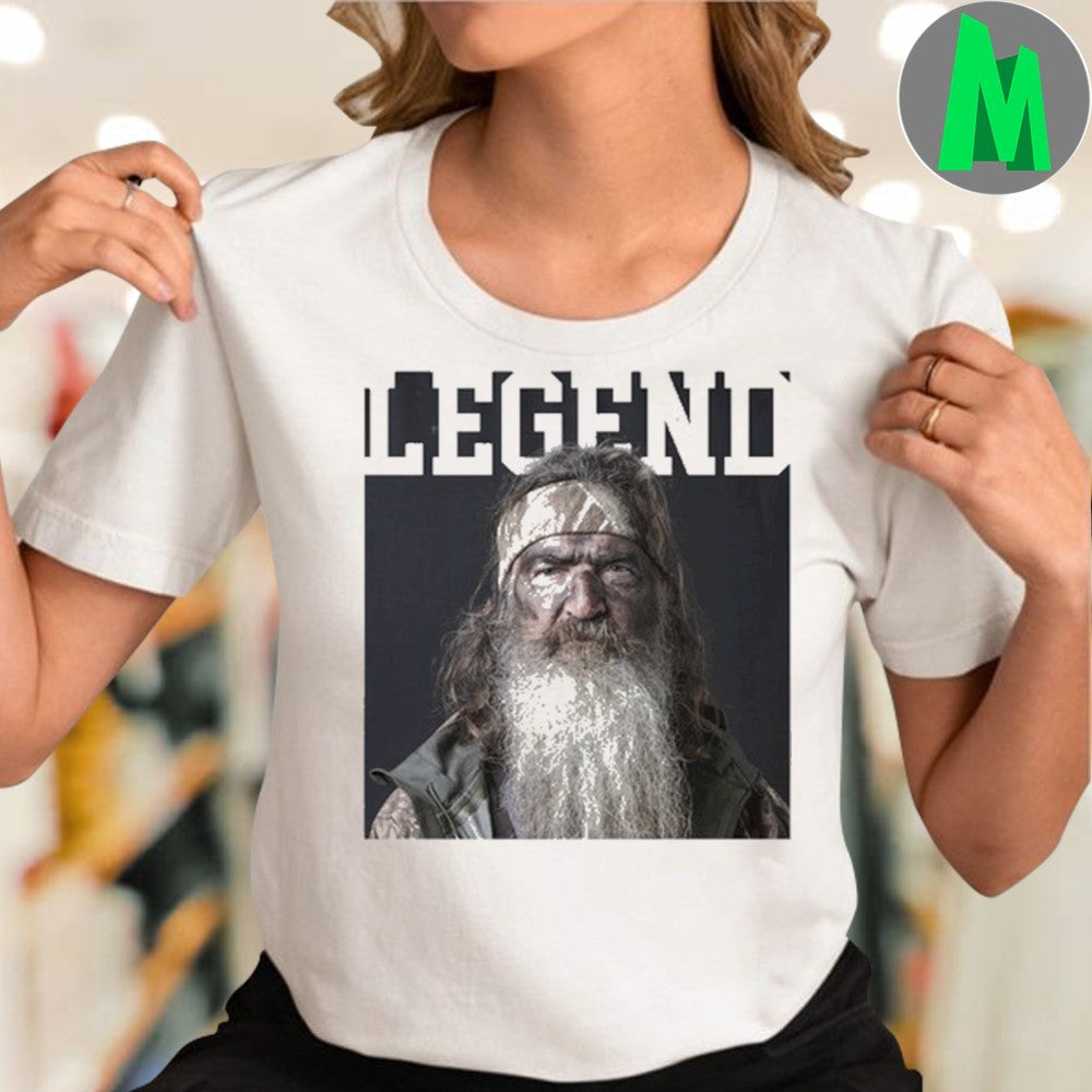 Old Row Outdoors The Phil Robertson Legend Duck Dynasty T-Shirt Southern Lifestyle Tee