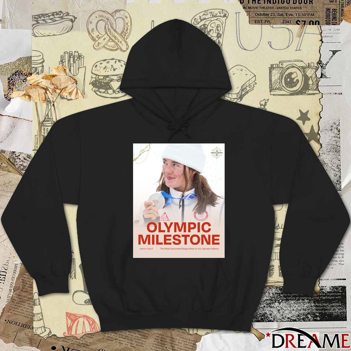 Olympic Milestone Jaelin Kauf The Most Decorated Mogul Skier In U.s. Olympic History t-shirt