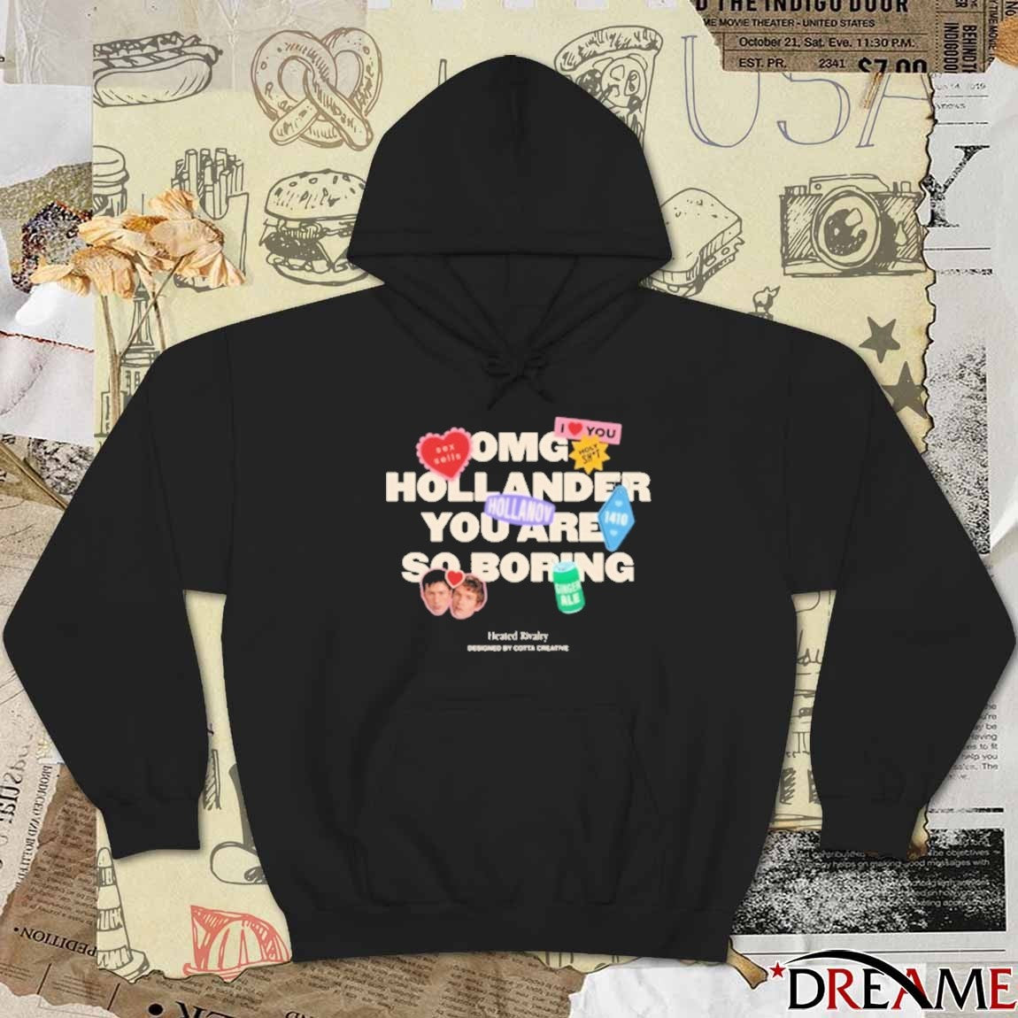 Omg Hollander Hollanov You Are So Boring Heated Rivalry Designed By Cotta Creative t-shirt
