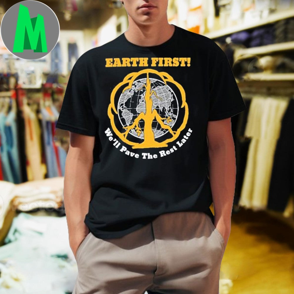 Online Ceramics Pave The Planet Shirt